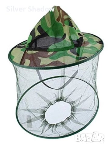 Нова защитна шапка с мрежа за пчелари и рибари, снимка 5 - Екипировка - 43178866