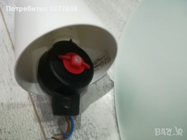 Полилей стъкло и метал - Австрия , снимка 10 - Лампи за таван - 39267945