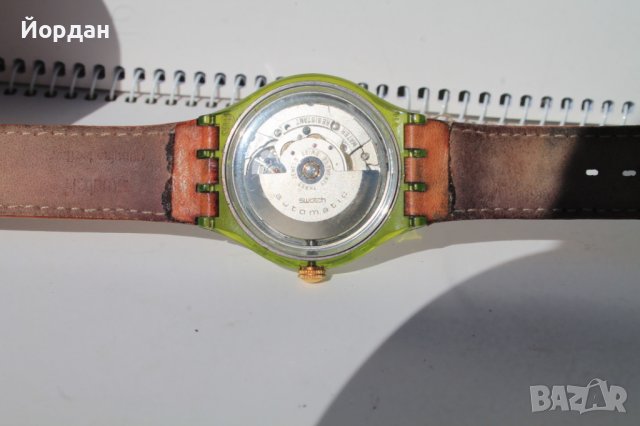 Мъжки часовник ''Swatch'' автоматик 37 мм  - 1991 година, снимка 6 - Мъжки - 40268669
