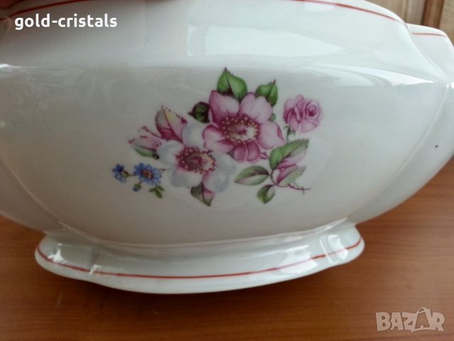 Стар български порцелан чинии, снимка 12 - Антикварни и старинни предмети - 33205723