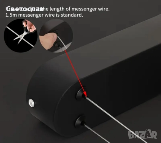 Златна лампа за таван , снимка 4 - Лампи за таван - 52206404