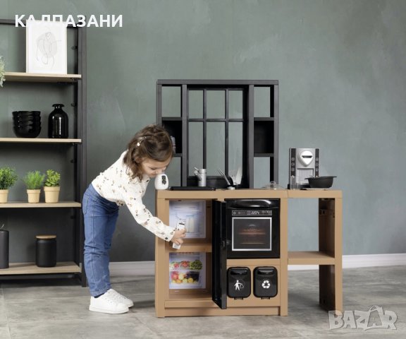 Модерна кухня Loft Kitchen Smoby 7600312600, снимка 9 - Игри и пъзели - 44114192