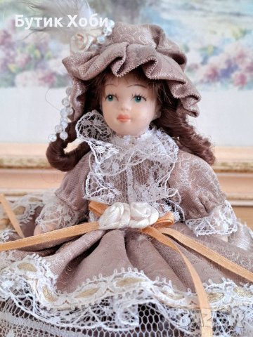 Стара порцеланова кукла , снимка 2 - Колекции - 38754134