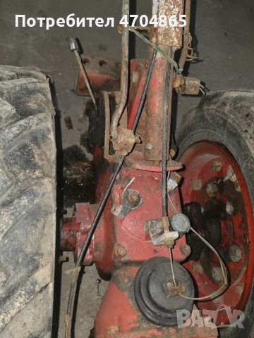 Мотокултиватор с плуг и фрезичка работещ!, снимка 6 - Градинска техника - 53056302