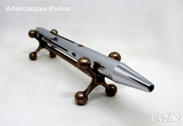 Стара Химикалка rOtring  4 цвята Германия Немска Писане Пишещ Инструмент, снимка 6 - Колекции - 51583553