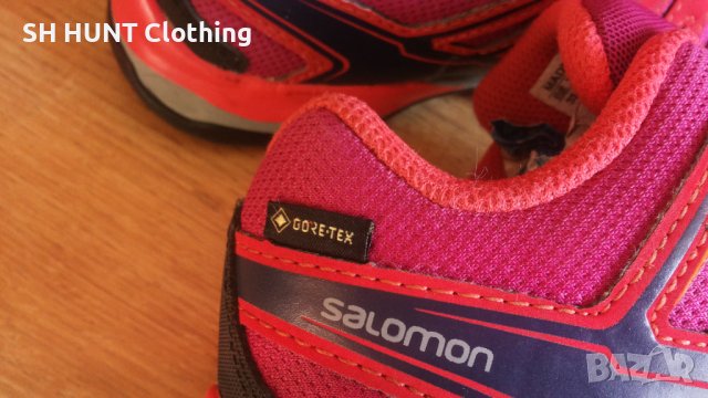 SALOMON X-Ultra Gtx J GORE-TEX размер EUR 33 / UK 1 детски водонепромукаеми - 747, снимка 5 - Детски маратонки - 43750680