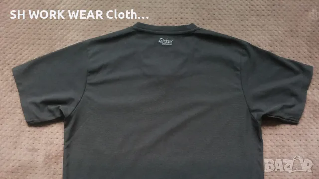 Snickers Allround Work 37.5 T-shirt 2598 Black размер M работна тениска W4-327, снимка 4 - Тениски - 48482749