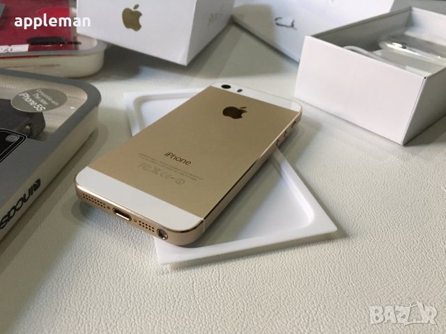 Apple iPhone 5S 16Gb GOLD Фабрично отключен, снимка 9 - Apple iPhone - 38916271