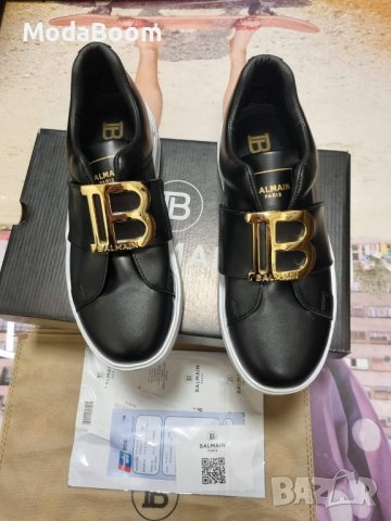 💥Balmain два цвята дамски обувки💥, снимка 5 - Маратонки - 44123886