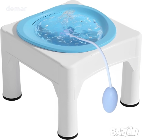 Преносима седяща вана с табуретка за следродилни грижи, облекчаване на хемороиди, снимка 1