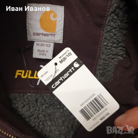 ДАМСКО ЯКЕ CARHARTT 102248 CALDWELL размерS- М , снимка 8 - Якета - 43702510