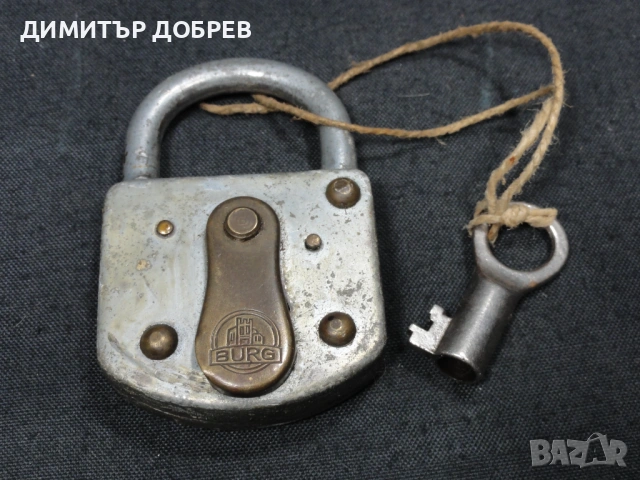 СТАР РЕТРО КАТИНАР С КЛЮЧ BURG GERMANY
