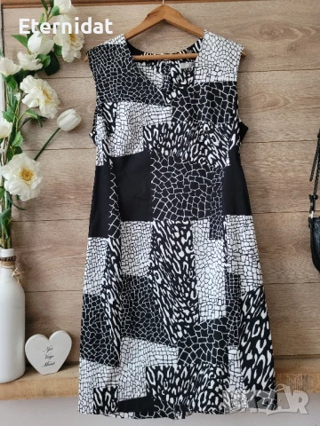 Нова елегантна рокля с червен цип на гърба , снимка 2 - Рокли - 51291145