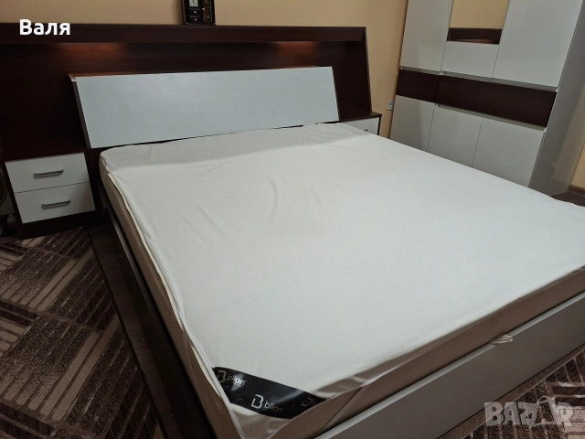 спалня 164-190 см, снимка 2 - Спални и легла - 53341493