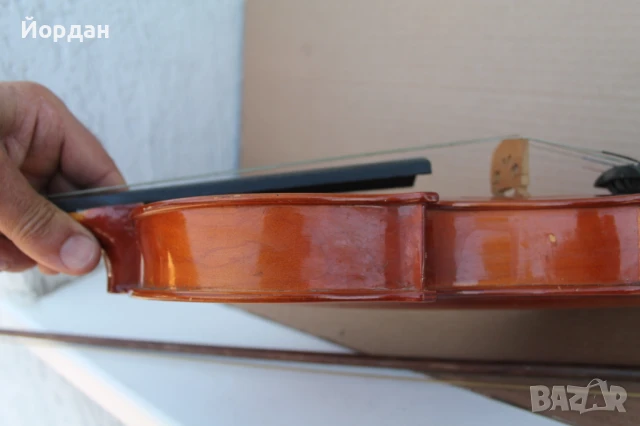 Стара цигулка , снимка 8 - Струнни инструменти - 50565671