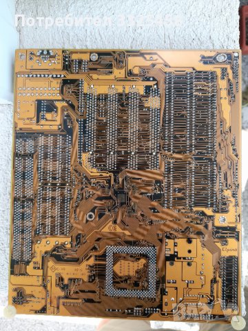 Дънна платка,ретро дъно Elpina, сокет 7,  с процесор, рам и охлаждане, снимка 2 - Дънни платки - 37198404