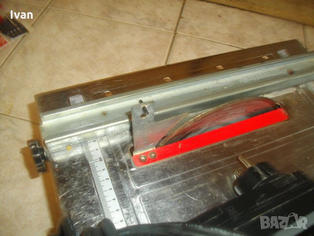 ф180мм-600 Вата-Немска-Почти Нова Машина За Рязане На Плочи/Плочки-Fairline FTC 600, снимка 6 - Други инструменти - 33484213