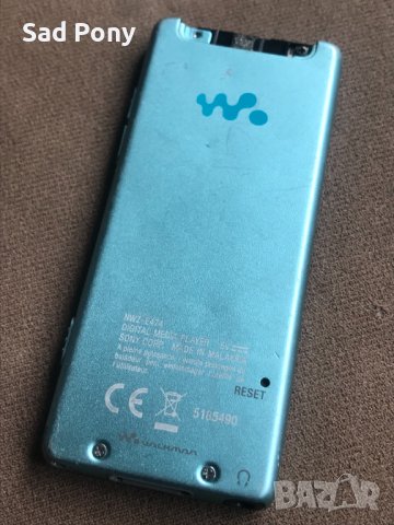 Sony NWZ-E474 8GB MP3/4 плеър , снимка 3 - MP3 и MP4 плеъри - 43196584