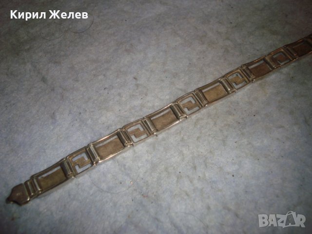 СТАРА СРЕБЪРНА КРАСИВА МАЙСТОРСКА АРТ ДЕКО СТИЛ ГРИВНА СРЕБРО 925 с ЛЕКА ЗАБЕЛЕЖКА! 27157 , снимка 10 - Гривни - 36795669