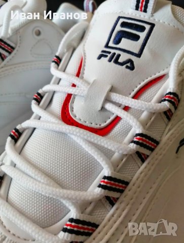 сникърси /маратонки   Fila Ray Branco Mid Leather  номер 38, снимка 7 - Маратонки - 33383816