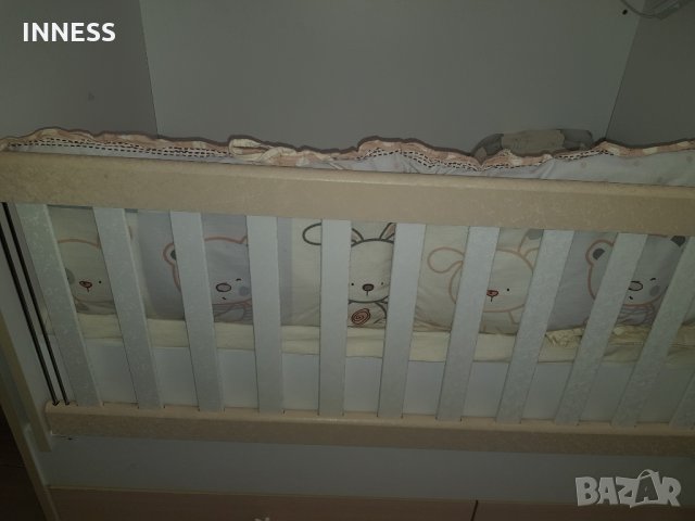 Обиколник за кошара 6 части и подложка за повиване+ подарък олекотена завивка, снимка 2 - Спално бельо и завивки - 28577790