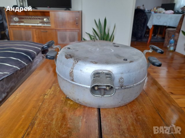 Стара електрическа тенджера #6, снимка 2 - Антикварни и старинни предмети - 43536811