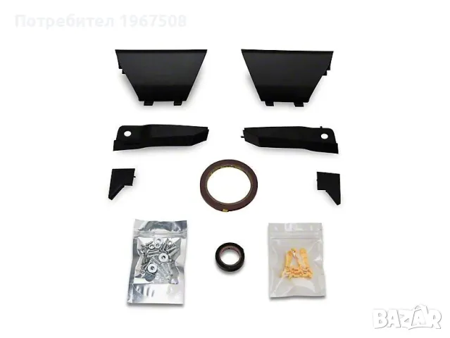 Комплект GT350 тунинг броня с ЛЕД мигачи за Форд Мустанг 2018 - 2023, снимка 10 - Части - 47397142