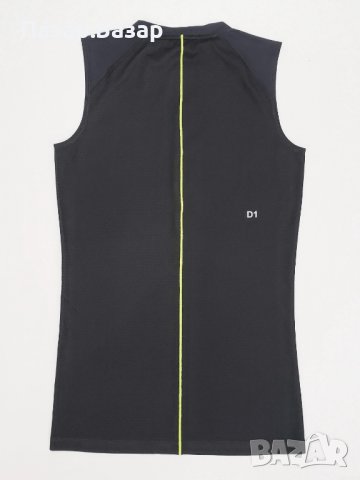 Asics D1 BASELAYER Оригинален Еластичен Тренировъчен Потник Тениска (S-XS), снимка 4 - Тениски - 42995308