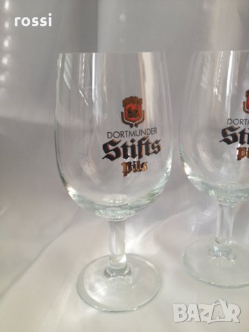 "STIFTS Pils" Старинни немски чаши за бира 0,4 l чаша, снимка 3 - Колекции - 26694977