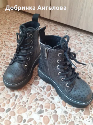 Боти с връзки H&M, снимка 2 - Детски боти и ботуши - 47926530