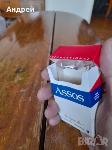 Кутия от цигари Assos, снимка 6 - Колекции - 52940557