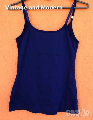 Triumph Trendy Sensation Shirt син топ стягащо бельо (L), снимка 3 - Бельо - 37785581