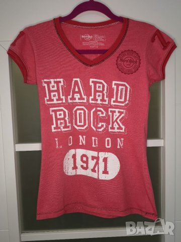Hard Rock London Дамска тениска с къс ръкав, S , снимка 2 - Тениски - 40132362
