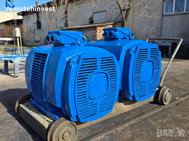 Ел.двигател 75 kw / 110 kw/ 132 kw /160 kw / 200 kw / 250 kw, снимка 4 - Електродвигатели - 51900312