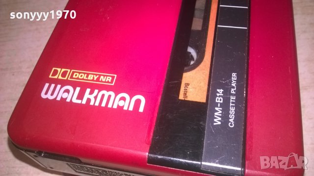 sony wm-b14 walkman-made in japan-внос швеция, снимка 7 - Радиокасетофони, транзистори - 28044575