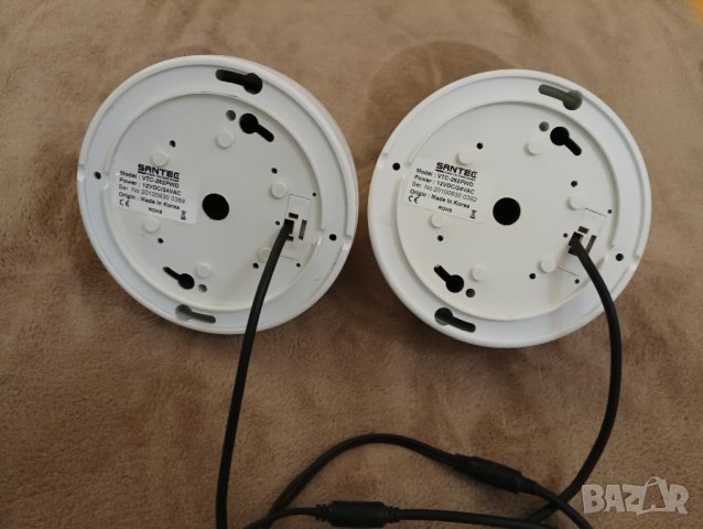 Два броя куполни цветни камери Santec vtc 262 pwd. , снимка 2 - IP камери - 43583814