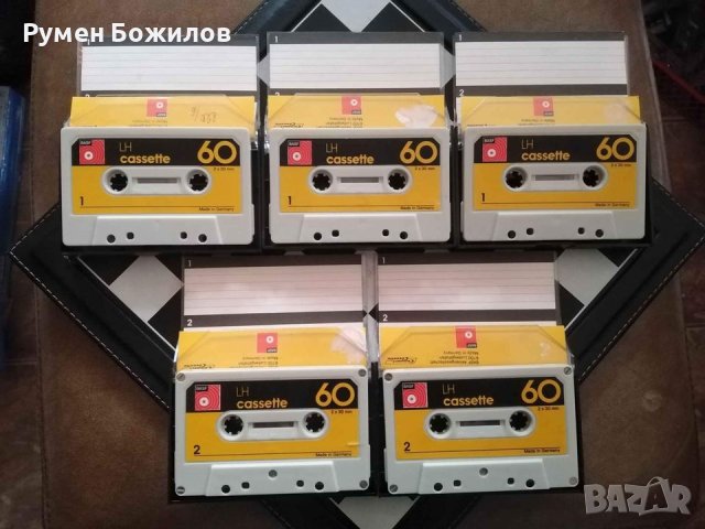 10 касети BASF за колекция и презапис, снимка 4 - Аудио касети - 43966135