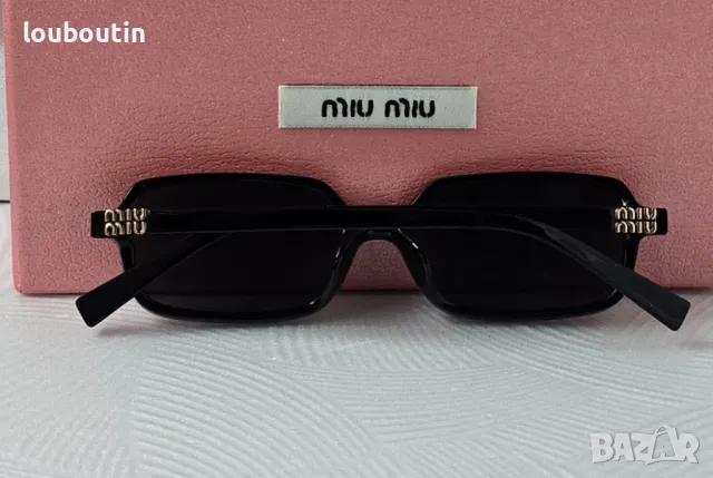 Miu 2025 дамски слънчеви очила правоъгълни, снимка 9 - Слънчеви и диоптрични очила - 48744950