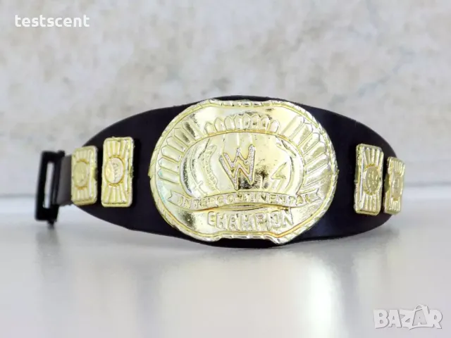 Шампионски колан пояс WWE World Heavyweight Championship световната титла в кеча WWF WCW WWE, снимка 14 - Фигурки - 48495468