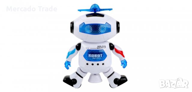 Трансформиращ се робот Mercado Trade, Със звуци и светлина 