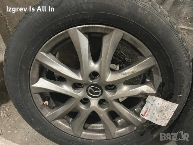 Джанти с летни гуми оригинални за Mazda 205/60/16, снимка 2 - Гуми и джанти - 53079264