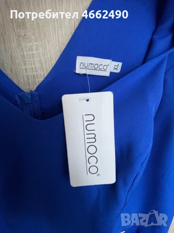 Елегантна дълга рокля – Numoco, нова, снимка 6 - Рокли - 52563639