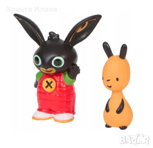 Orbico Bing заек и флоп 2 фигури за игра, снимка 3 - Фигурки - 52548625