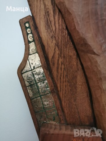 Авторска картина с дърворезба, снимка 4 - Картини - 36653860