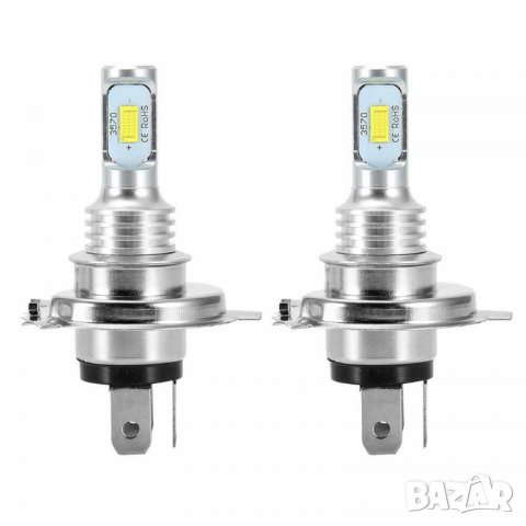 H7 Крушки, H7 Крушка, Без вентилатор, LED, за автомобил, за кола за фарове, ЛЕД, Бяла светлина  , снимка 11 - Аксесоари и консумативи - 37974852