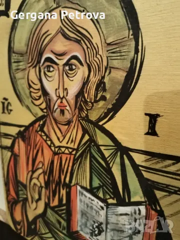 Авторска ръчно рисувана икона , снимка 3 - Икони - 50234349