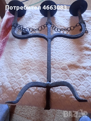 Свещеник от ковано желязо!