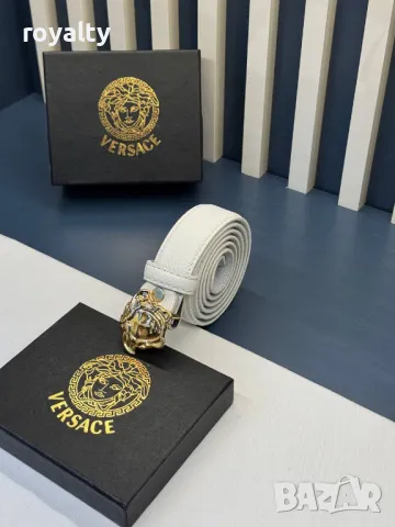 Versace естествена кожа колани , снимка 8 - Колани - 49549765