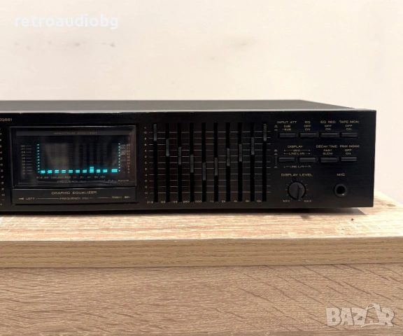 🔉Стерео графичен еквалайзер MARANTZ EQ551 🔉, снимка 3 - Ресийвъри, усилватели, смесителни пултове - 53377633