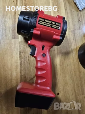 Мощен акумулаторен вентилатор Violent Fan F018 – 110,000 RPM , снимка 3 - Други инструменти - 51681232